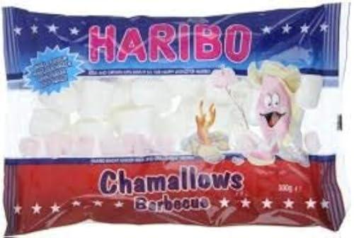 HARIBO Haribo Halal Chamallows Barbecue White Marshmallows 300g