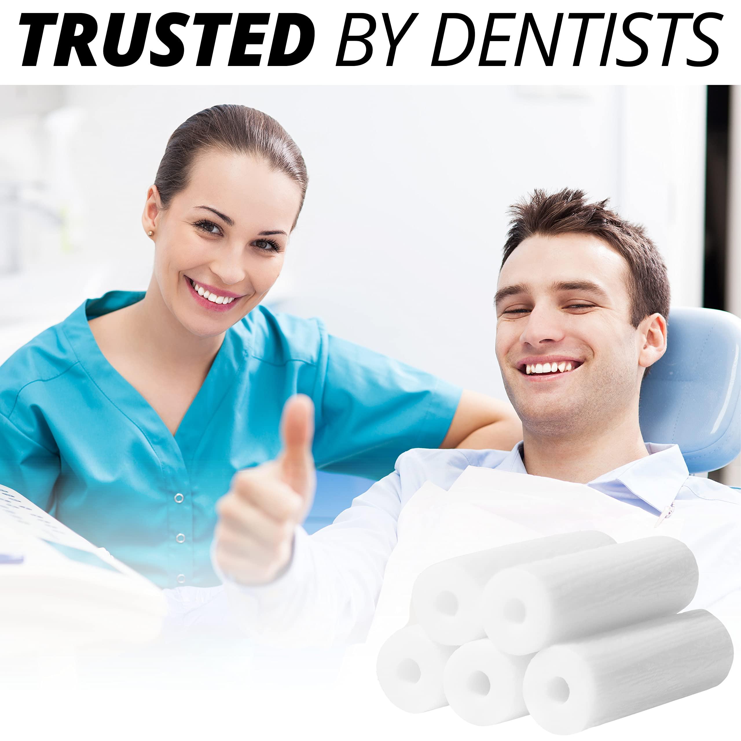 IXO IXO Aligner Seater Chewies for Invisalign Aligners, Unscented, Bulk Pack in Resealable Bag (10 PCs) (White)