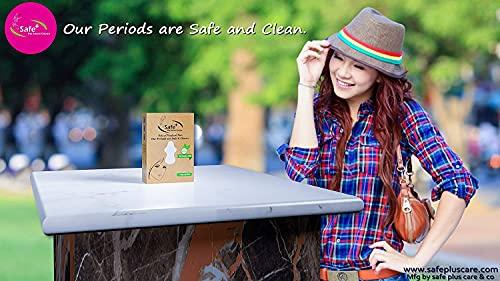 Ciaza Ciaza® Reusable cloth sanitary Pad for Women with Bamboo Fibers XL SIZE | Includes 1 Day Pad Lasts Upto 150 Washes (Pack of 2)