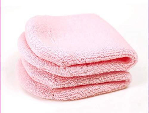 Nearstop Nearstop™ Women Men Moisturizing Gel Socks for Soften Cracked Non-Skid Soft Cotton Gripper Socks Spa Moisturizing Socks Feet Care Treatment (Pink)