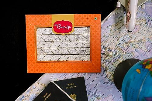 C N BUMIYA & SONS C N Bumiya & Sons Mini Kaju Katri - Authentic Flavors Crafted with Love and Care Pack of 1 | 225 Gm