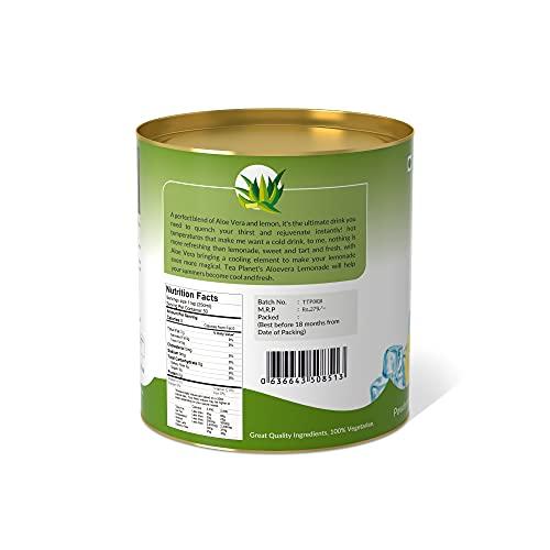 The Tea Planet The Tea Planet Aloe Vera Lemonade Premix to be added with Water/Soda/Ice Cubes - 800 gm