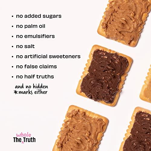 The Whole Truth The Whole Truth - Supersaver | Unsweetened Protein Peanut Butter | Pack of 2 | 1850g | Crunchy | No Added Sugar | No Artificial Sweeteners | Gluten Free | No Preservatives | 100% Natural