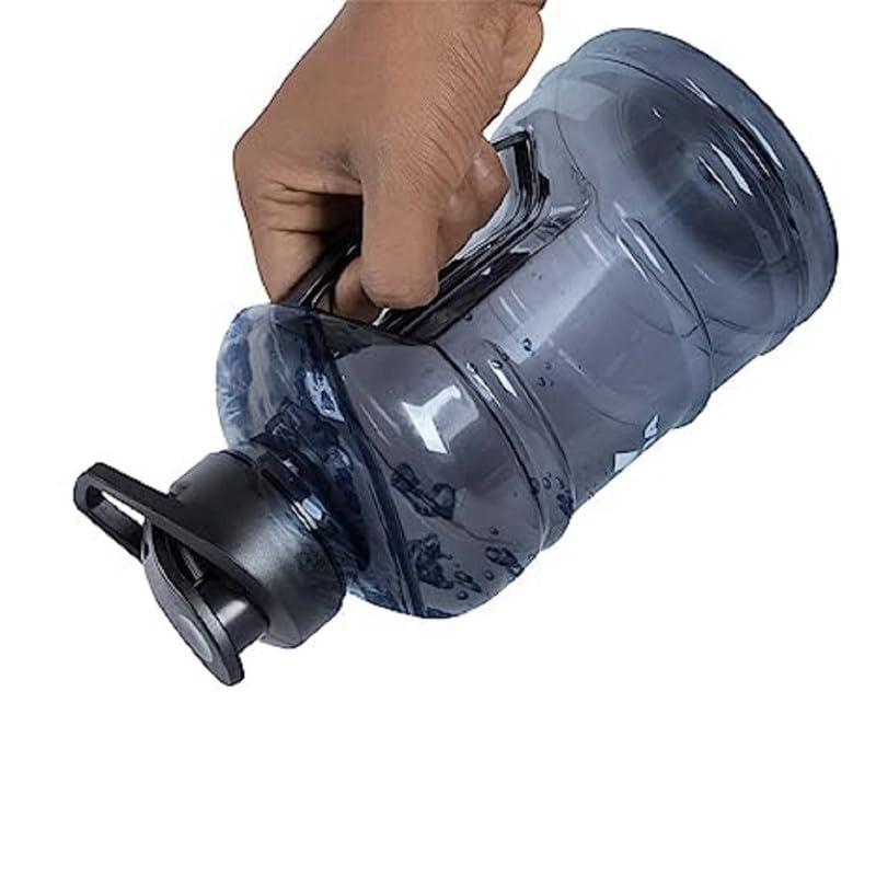 Zyro Zyro Gym gallon water bottle- Shaker for Protein Shake|Sports gym water bottle For/BCAA/Protein Shaker Bottle, with Blender Ball, Orange, BPA-Free Plastic, 1500 ML