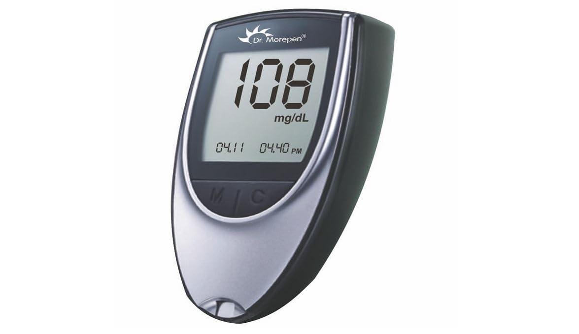 Dr. Morepen Dr. Morepen GlucoOne Blood Glucose Monitor Model BG-03 with 25 Strips