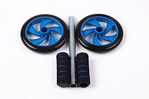 CPEX CPEX Portable 2 Wheel Comfortable Non-Slip Steel/Plastic Handles Abdominal Exercise Roller Exercise Tool Fitness Equipment with Pad