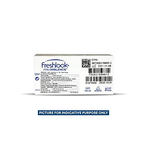 Freshlook Colorblends Freshlook Colorblends Color Lens-2 Lens (GRAY, -5.25)