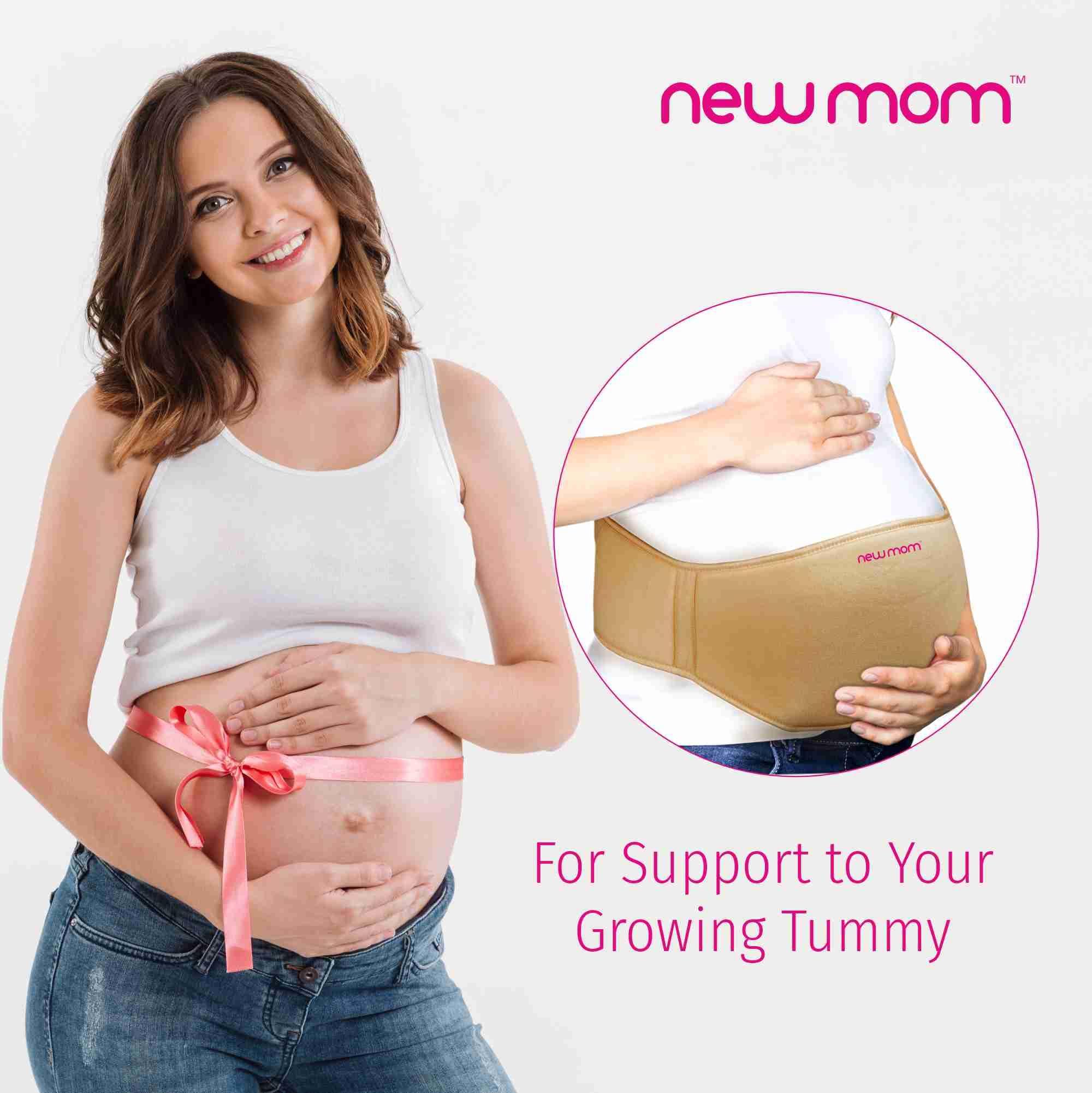 NewMom NewMom Maternity Binder | Pregnancy Support Belt | Gently Lift Weight Off Your Lower Back | Belly Band for Pregnancy