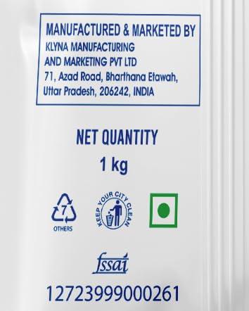 KLYNA KLYNA Eggless Mayonnaise (1kg) | Chef\'s Special | 100% Vegetarian Mayo | Extra Creamy and Delicious | Rich and thick texture I Use as a Salad Dressing, Spread on Bread, Toast, momos and burger