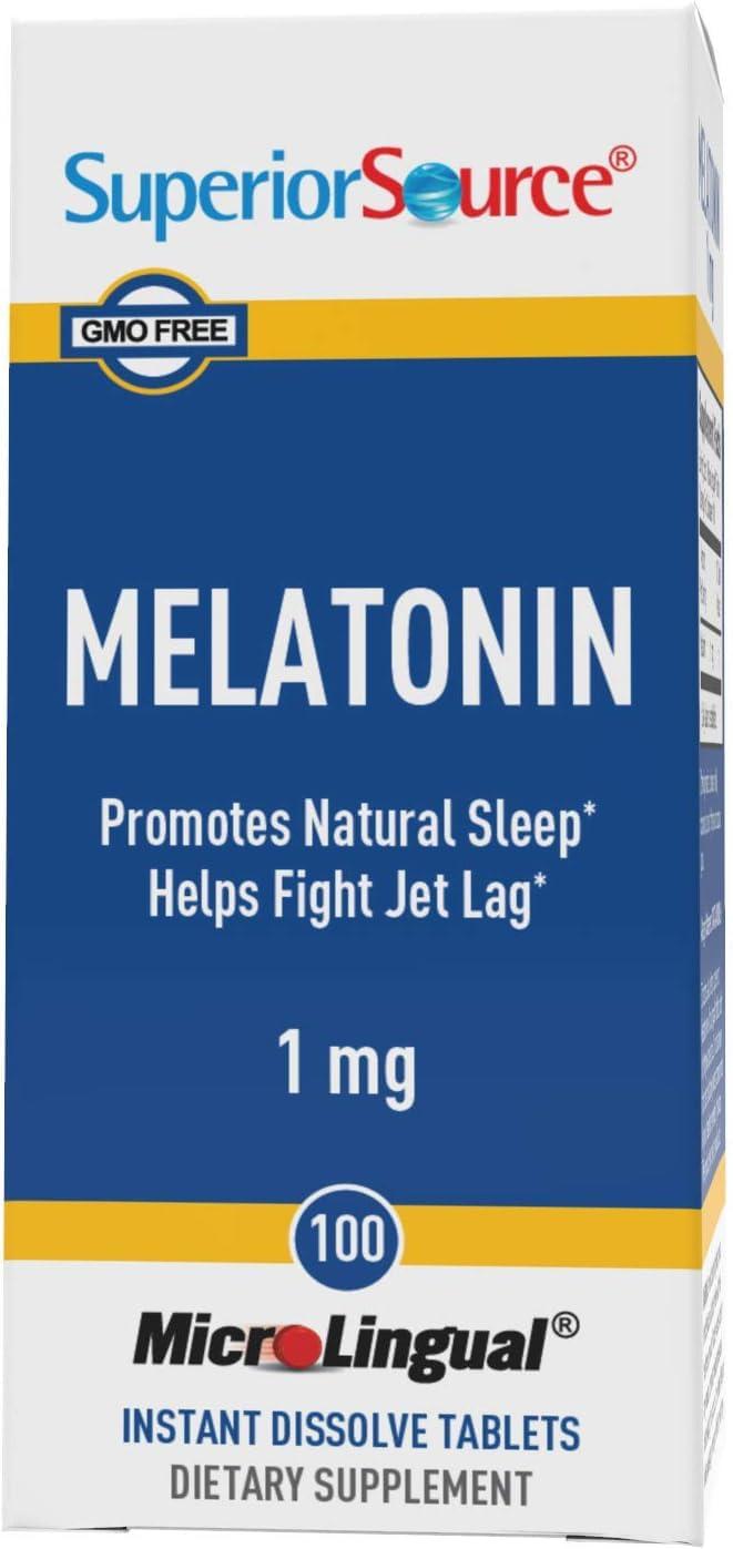 Superior Source Superior Source Melatonin Multivitamin 1mg 100 Count