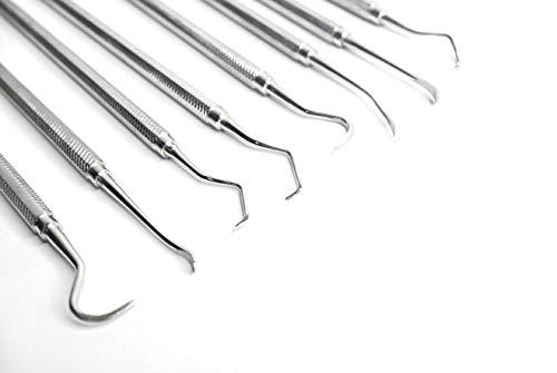 PYRAX PYRAX® API Perio Hand Scaler Set of 8, API Dental Hand Scaler Set