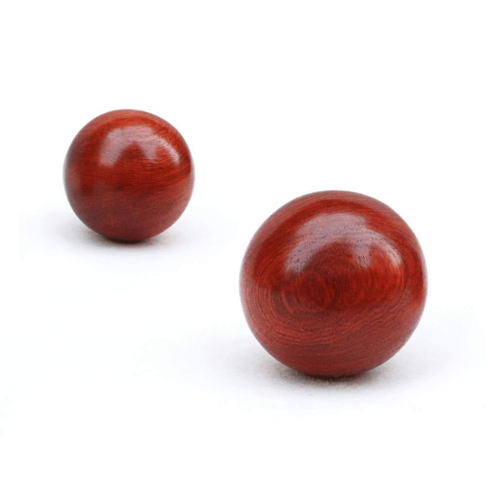 EXCEART Exceart 2Pcs Baoding Balls Chinese Stress Balls 2/2.4 Inch No Chime Chinese Medicine Balls Hand Therapy Exercise Ball (2.4 Inch)