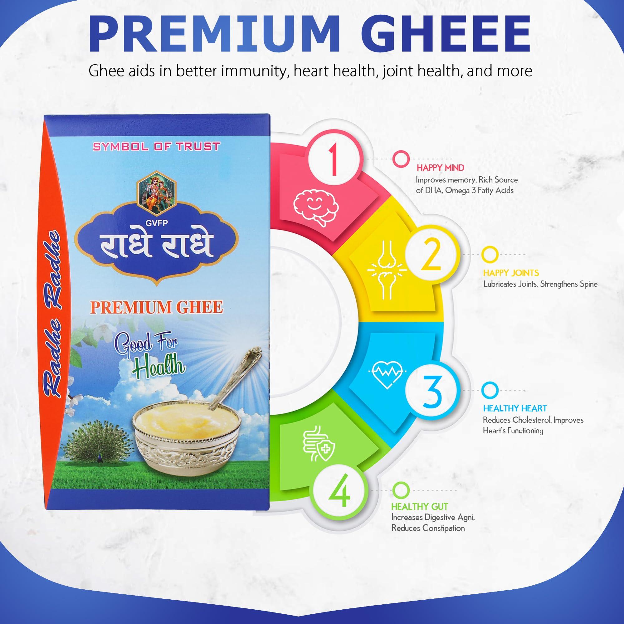 GVFP RADHE RADHE GVFP Radhe Radhe Premium Desi Ghee | Rich aroma and taste |Good For Health