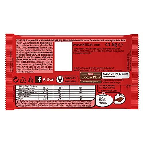 Nestle Nestle KitKat 4 Finger Chocolate, 2 X 41 g