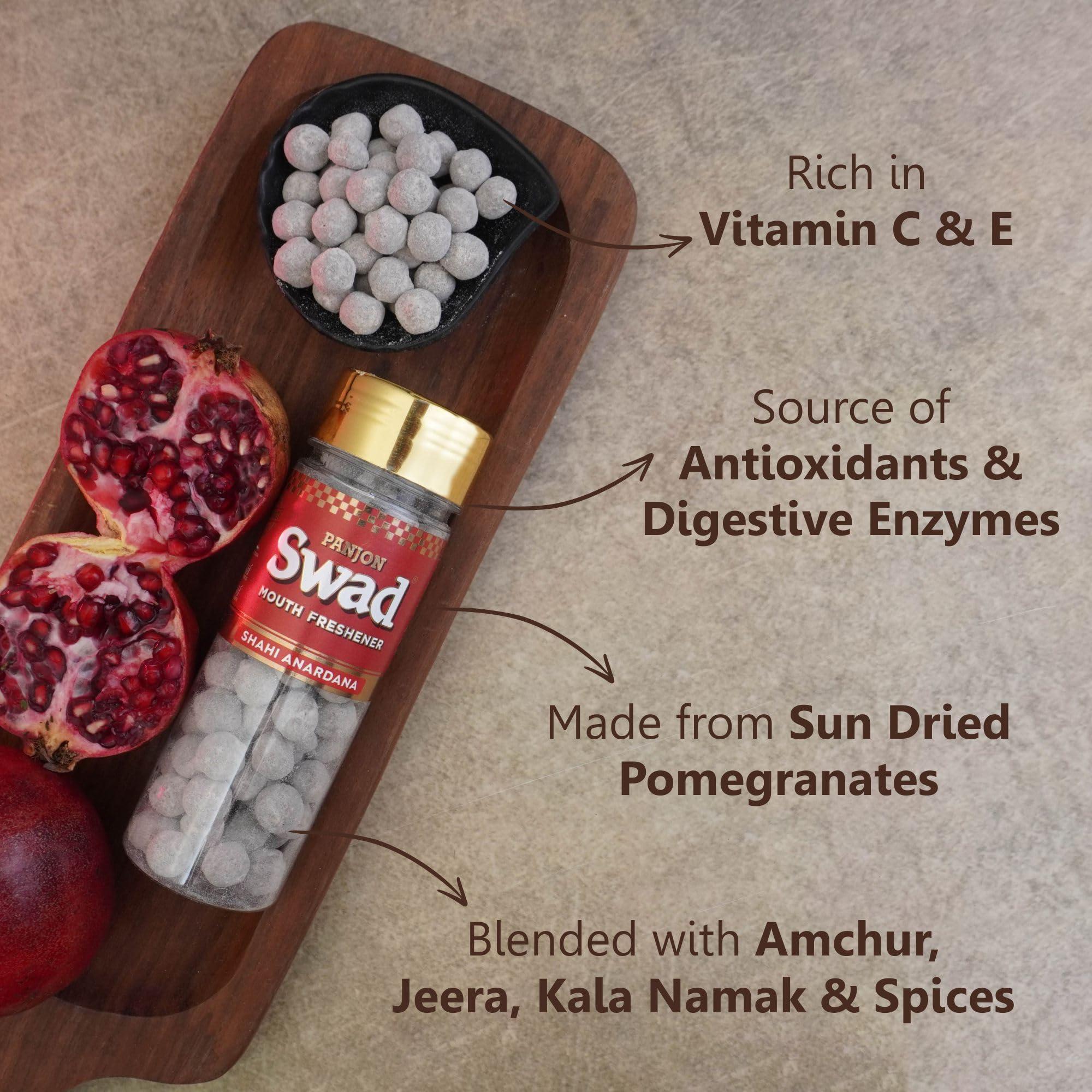 Swad Swad Mukhwas Kashmiri Mix, 1 Pack, 150 gms (Shahi Anardana)