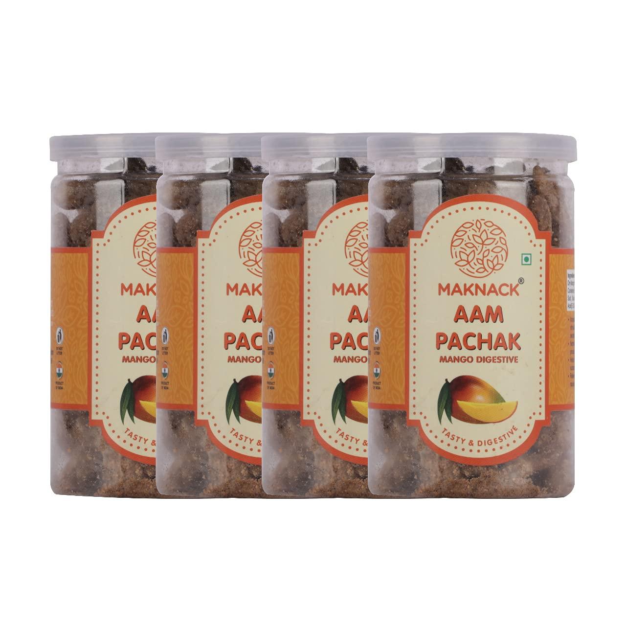 Maknack Maknack AAM Pachak | Ayurvedic Mango Digestive Churan | For Good Health | Pack of 4 - 500g