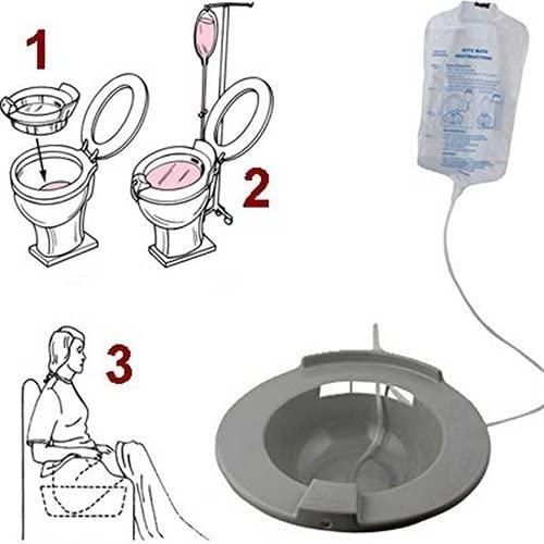 MARINOVA MARINOVA Sitz Bath Tub & Water Bag for Post Delivery Recovery and Piles Fissure Pain Relief for Adults
