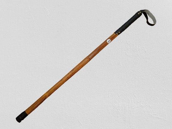 ABC GROUP ABC GROUP Black & Brown Not Foldable Hard Cane Self Defending Stick 36 Inches (Pack of 1) 3ft.