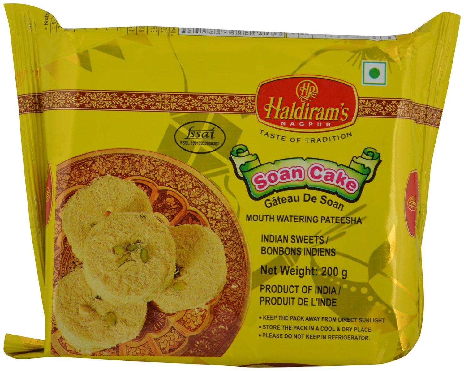 Haldirams Haldirams Soan Cake - 200g Pouch