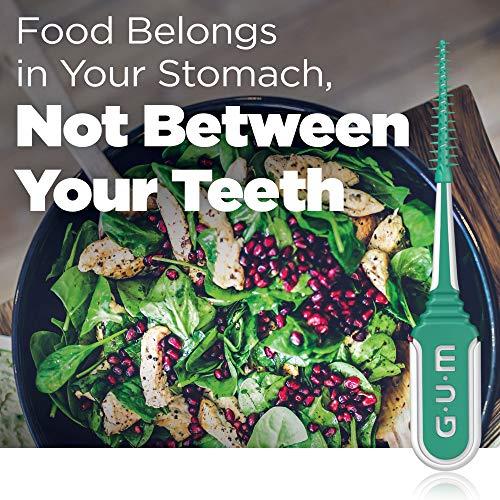 Gum GUM Soft-Picks Comfort Flex Mint Dental Picks, New Invigorating Mint Flavor, 80 Count