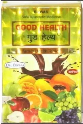 DR BISWAS Dr. Biswas Good health ayurvedic Tonic & Tara Herbal's Perfect Health Syrup ( 500ml Tonic + 500ml Tonic ) (Pack of 2)
