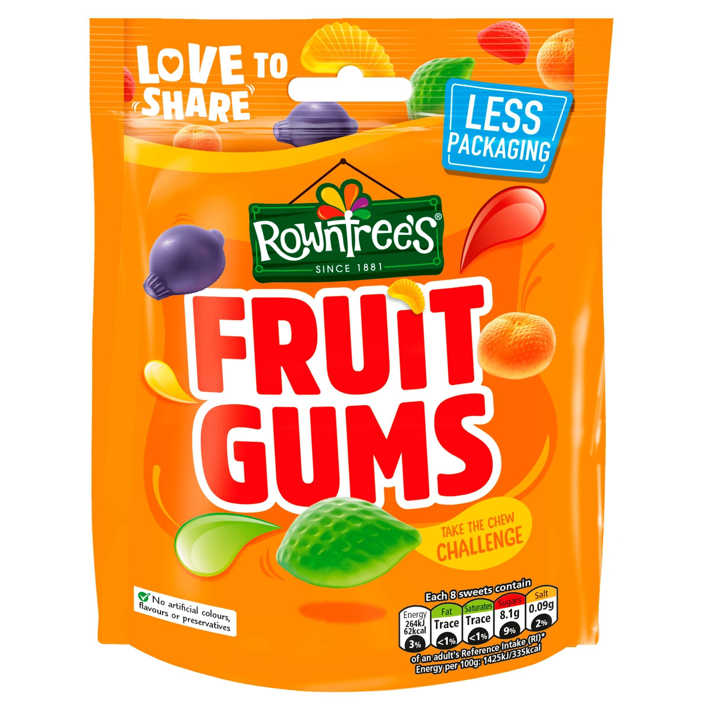 Nestle Nestle Rowntrees Fruit Gum, 120 g