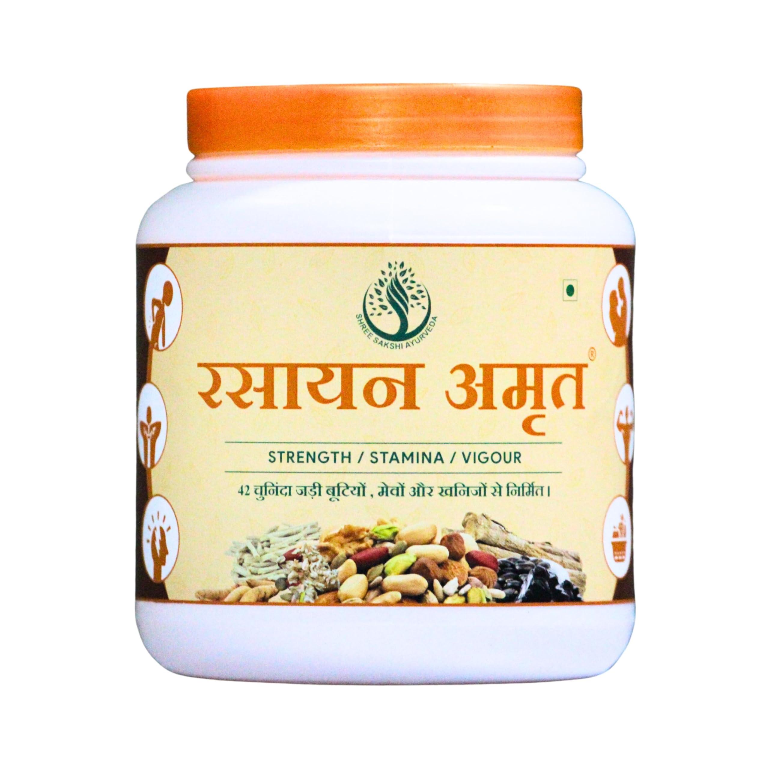 SHREE SAKSHI AYURVEDA SHREE SAKSHI AYURVEDA Rasayan Amrit Best Ayurvedic Formula 300g