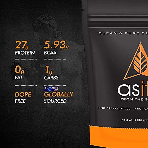 Asitis Nutrition AS-IT-IS Nutrition Whey Protein Isolate | Unflavoured (Whey protein Isolate 1kg + Creatine 100gms) | Combo pack