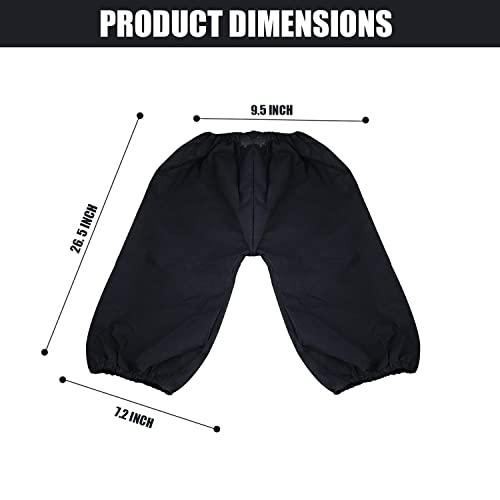 SWAGMEE SWAGMEE Ultra Soft Disposable Capri Universal Fit Opaque Fabric Ideal for Massage Spa Sauna Salon Hotel Traveling (Pack of 25, Black)