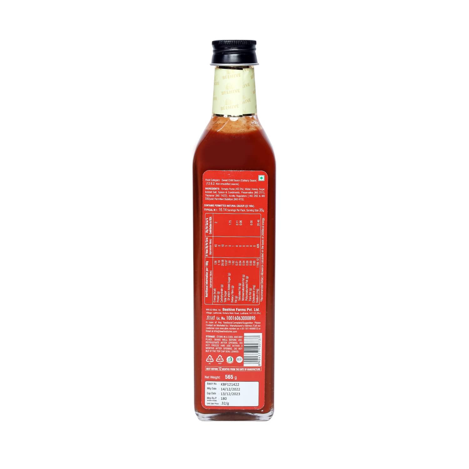 BEEHIVE Beehive Sweet Chilli Sauce, 565gram | With Natural Ingredients