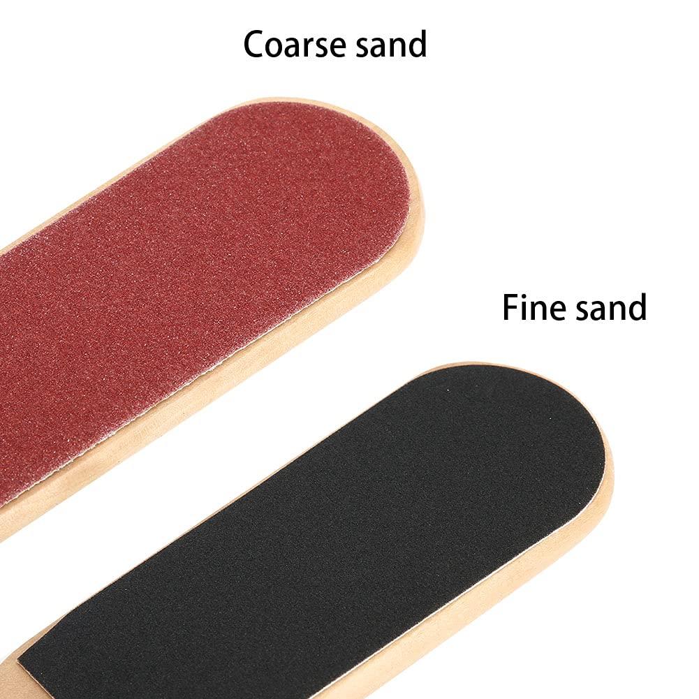 Shanrya Foot Dead Skin Remover, Wood Foot Rasp Comfortable Feelings for Removing Cutin