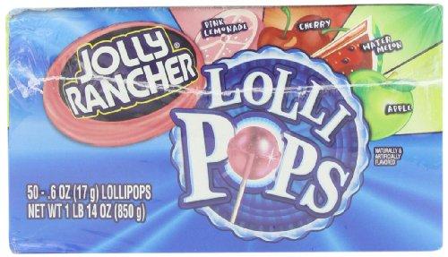 JOLLY RANCHER JOLLY RANCHER Lollipops Bulk Candy, 805 G, Apple