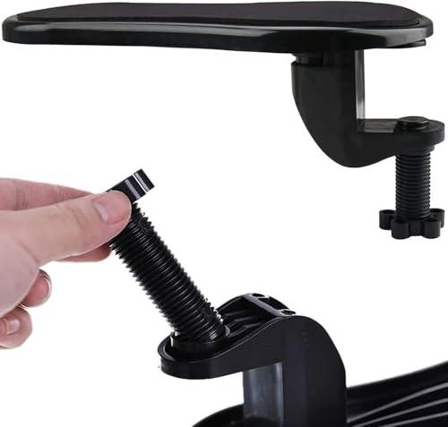 HaRvic HaRvic Computer Arm Rest for PC, Laptop, Desk Extender Table Pad Hand Support Adjustable Armrest Wrist Support Rotating Arm Rest Extender Elbow Rest for Desk, Arm Rest Suitable for Table, Office