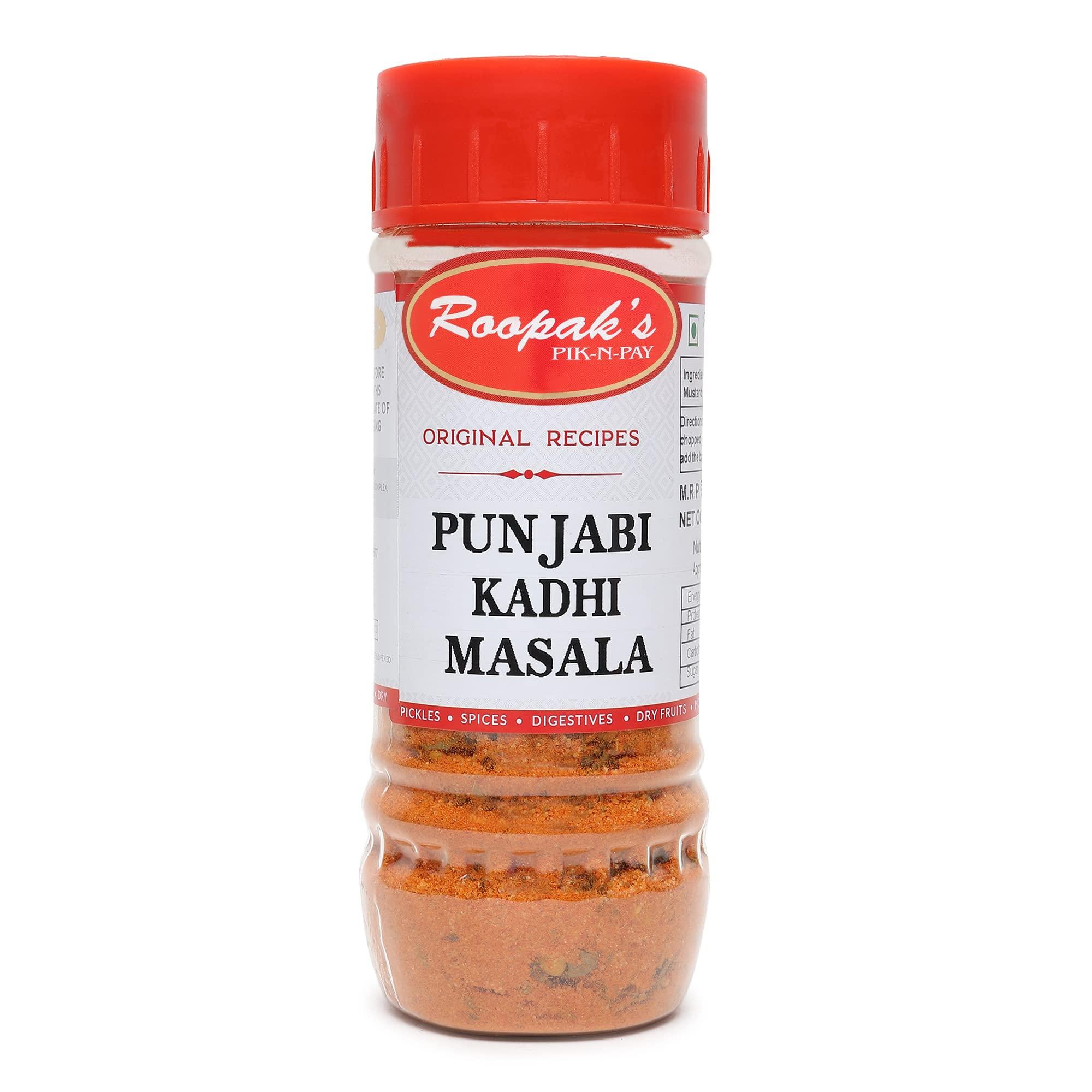 ROOPAK'S PIK-N-PAY ROOPAK'S - Combo Pack Of Special Kadhai Masala + Punjabi Kadhi Masala (Pack Of 2, 100gm each)