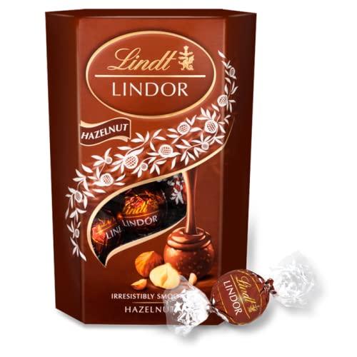 Lindt Lindt LINDOR Hazelnut Chocolate Truffles, 7.05 oz / 200 g