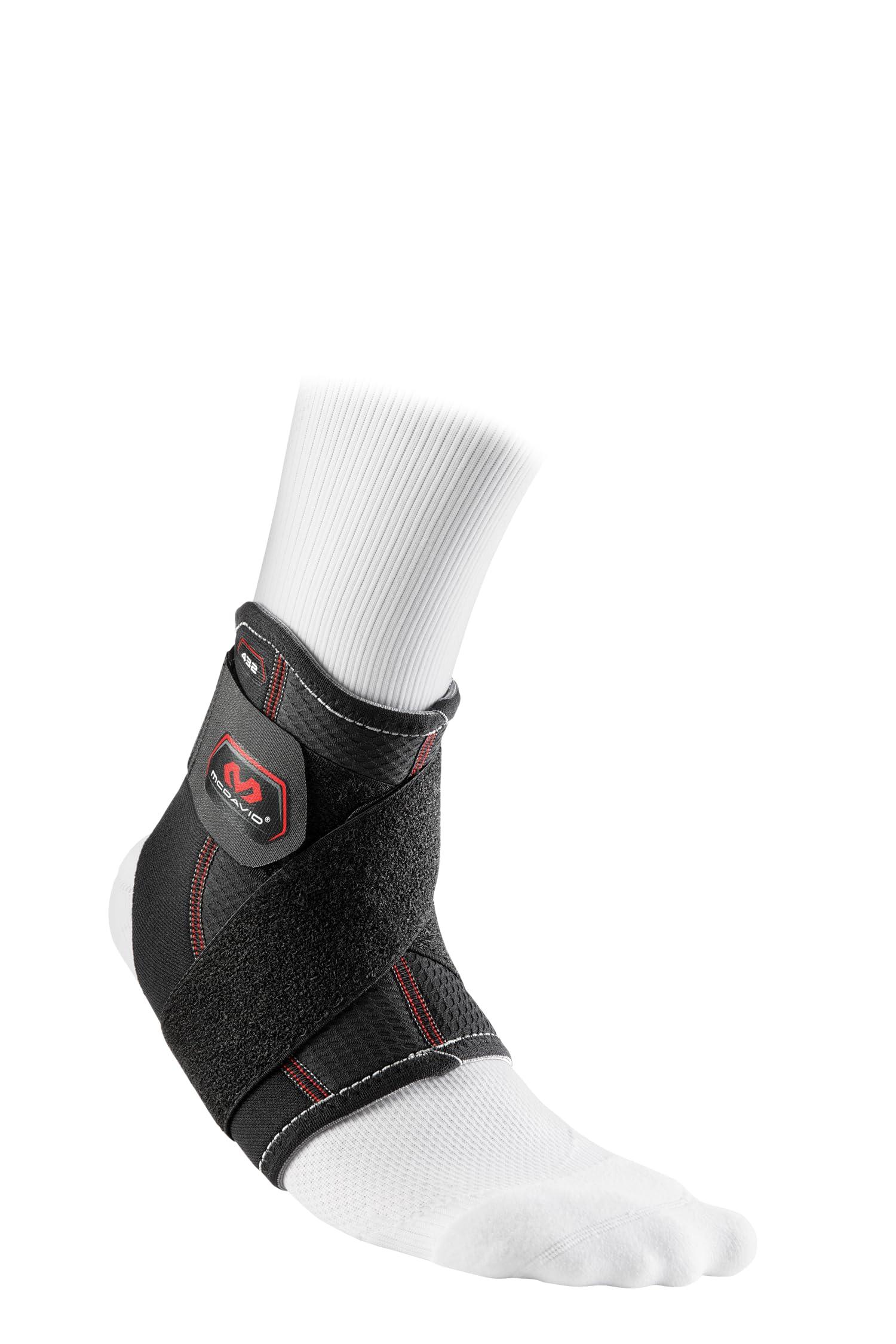 Mcdavid McDavid Ankle Support with Strap - Black (Small)