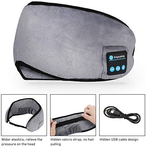 We4deals Sleep Eye Mask with Headphones & Microphone