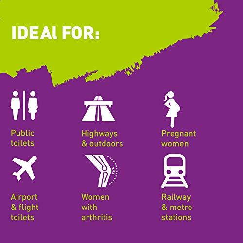 PEE BUDDY PEE BUDDY Reusable Portable Stand and Pee Urination Device for Women - Pack of 2 | Portable, Leak-proof and Zero Spillage | Ideal for Public Toilets, Travel, Camping, Hiking and Outdoor Activities