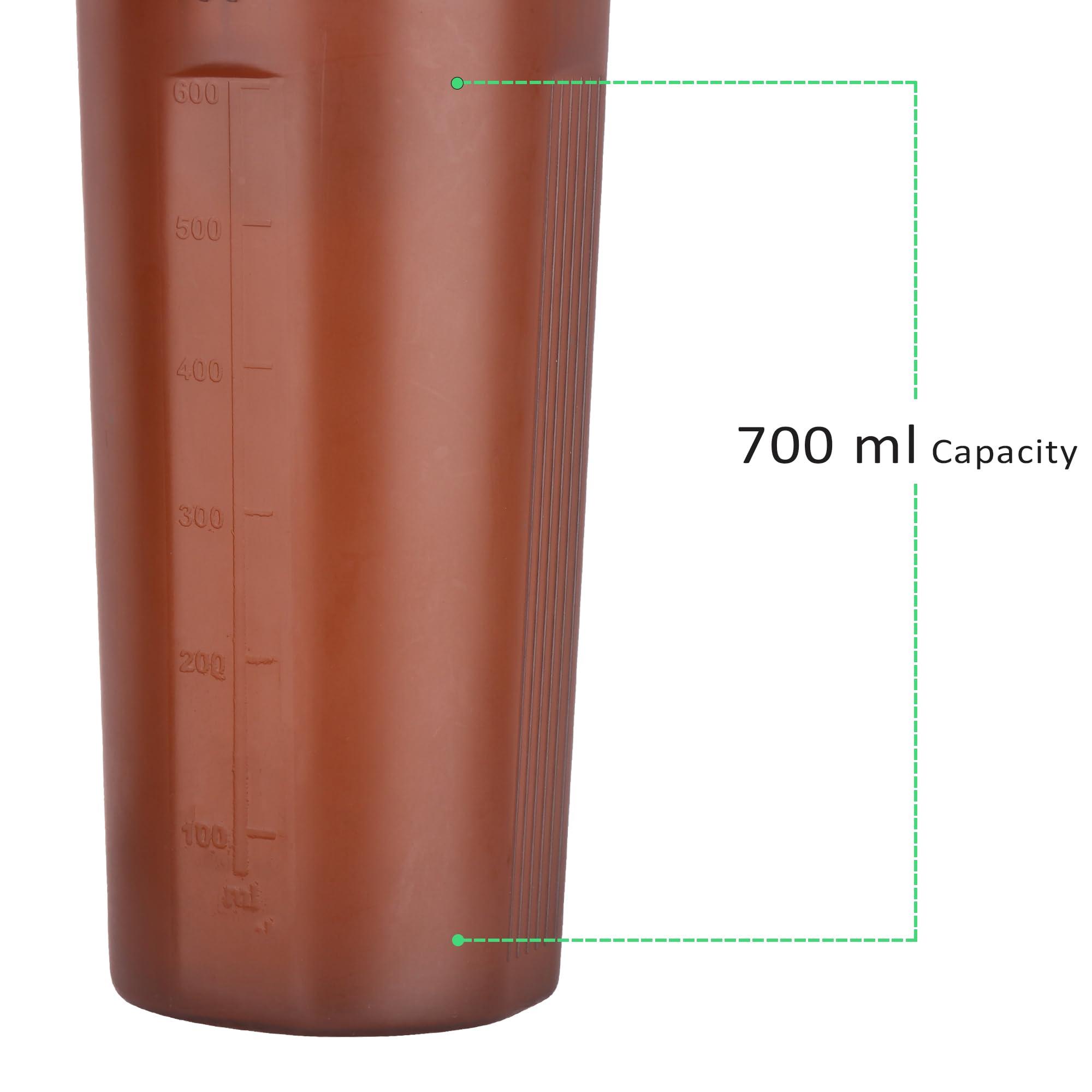 Jaypee Plus Jaypee Plus Max Shaker with blending ball |Protein Shaker for Gym |Gym Bottle |Shaker bottles | Travel shaker 700 ml, Grey Green