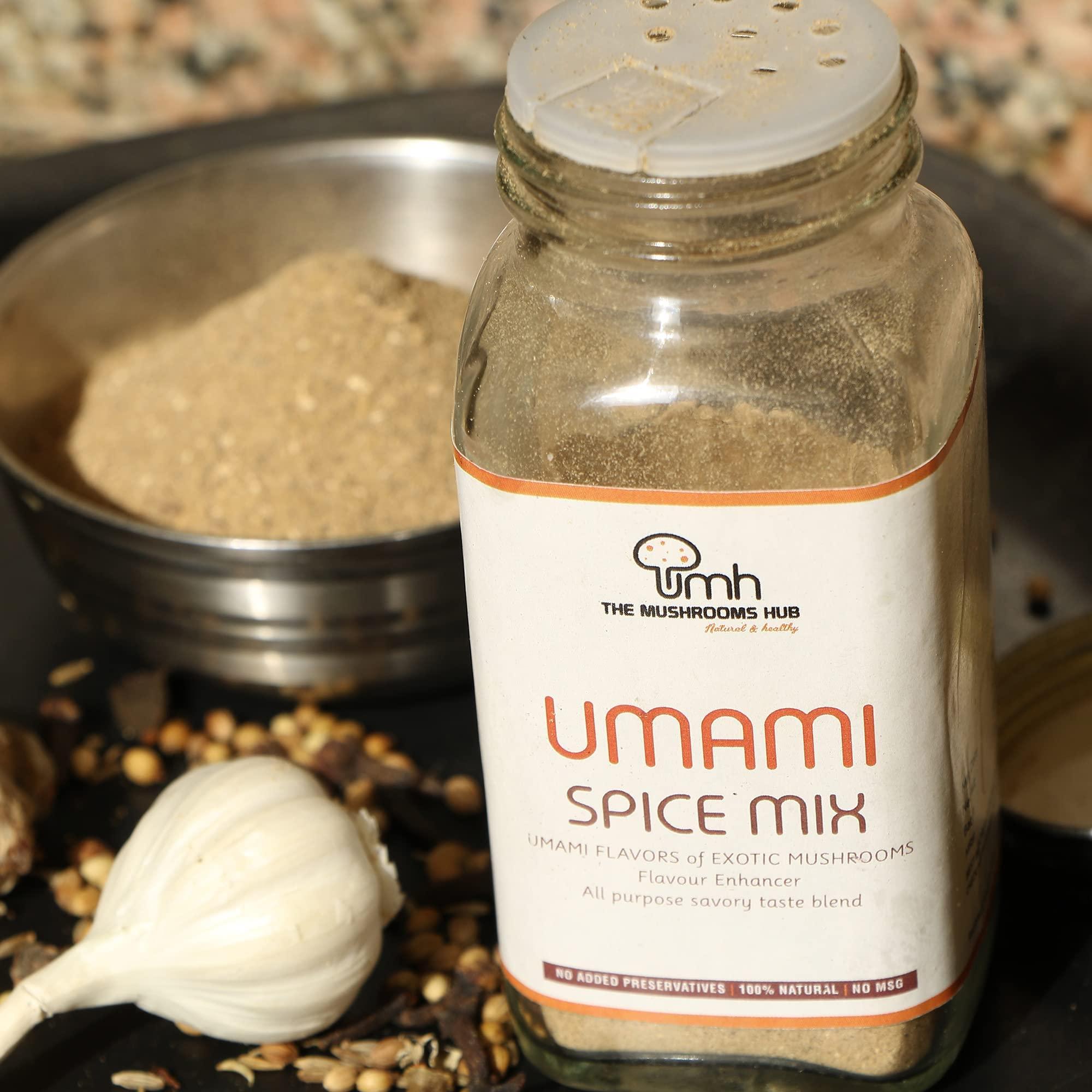 THE MUSHROOMS HUB The Mushrooms Hub all purpose Umami Spice Mix ( Mushroom Flavour), 50 Gm x 1