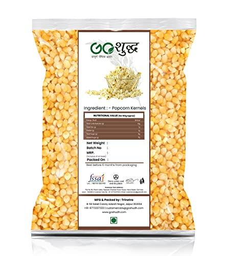 Goshudh-FREEDOM FROM ADULTERATION Goshudh Popcorn Kernels (Maize/Makka)- 5Kg Pack