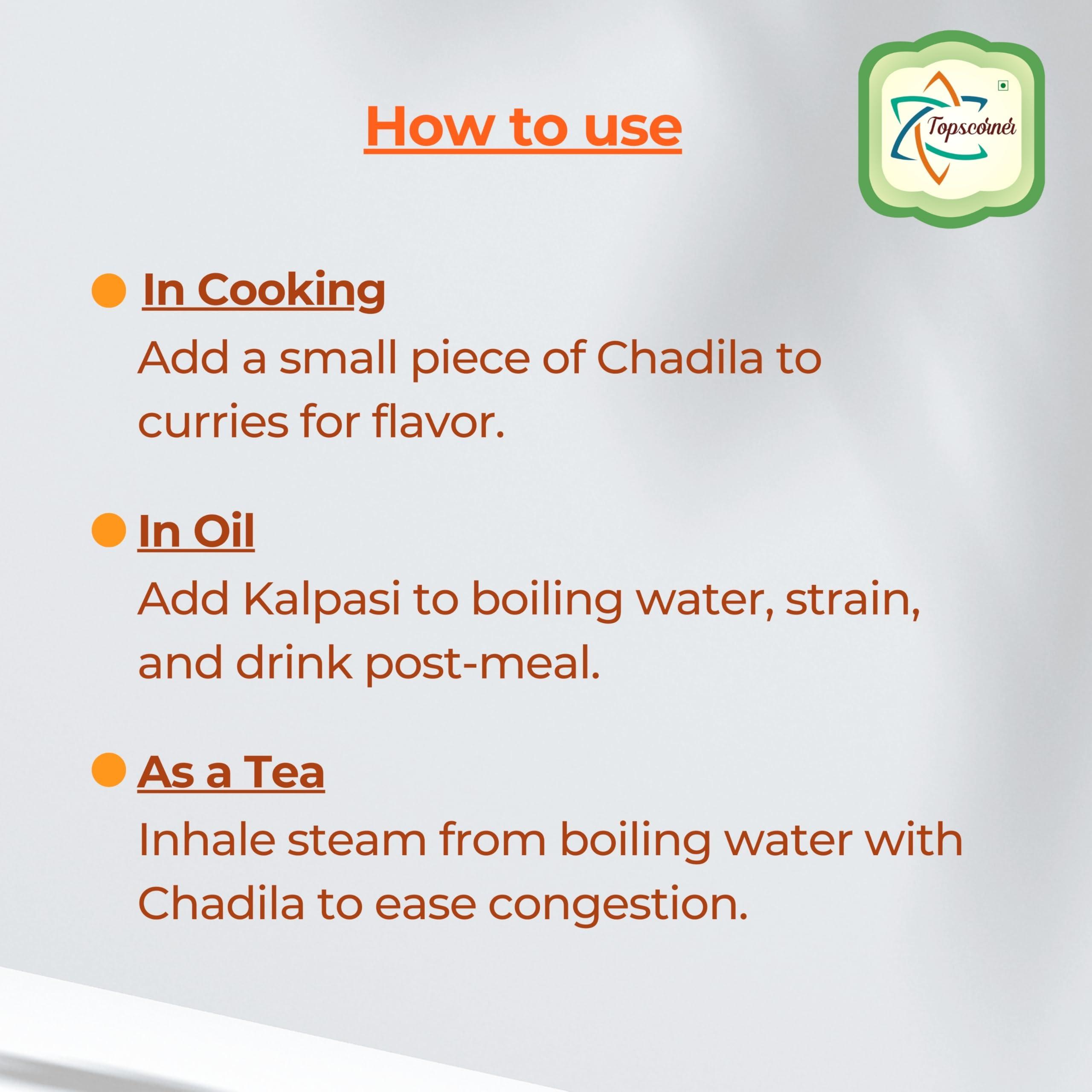 Topscorner Topscorner Chadila Pathar Phool Permalia Permata Stone Flowers Shila Pushpa Chadilo, 900 Grams Pack