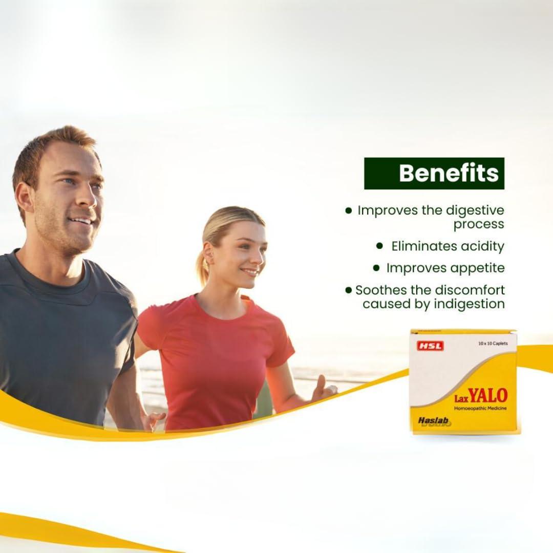 Dr. Deo Haslab Laxyalo Tablet for Constipation - Pack Of 50 Tablet