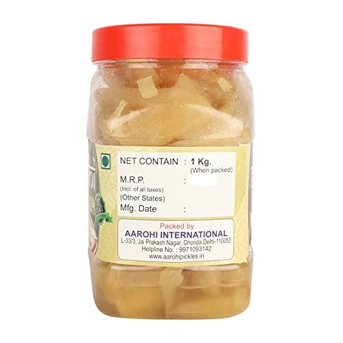 Aarohi Aarohi Organic Homemade Natural Bamboo Murabba Bans ka Murabba (900 Gram)