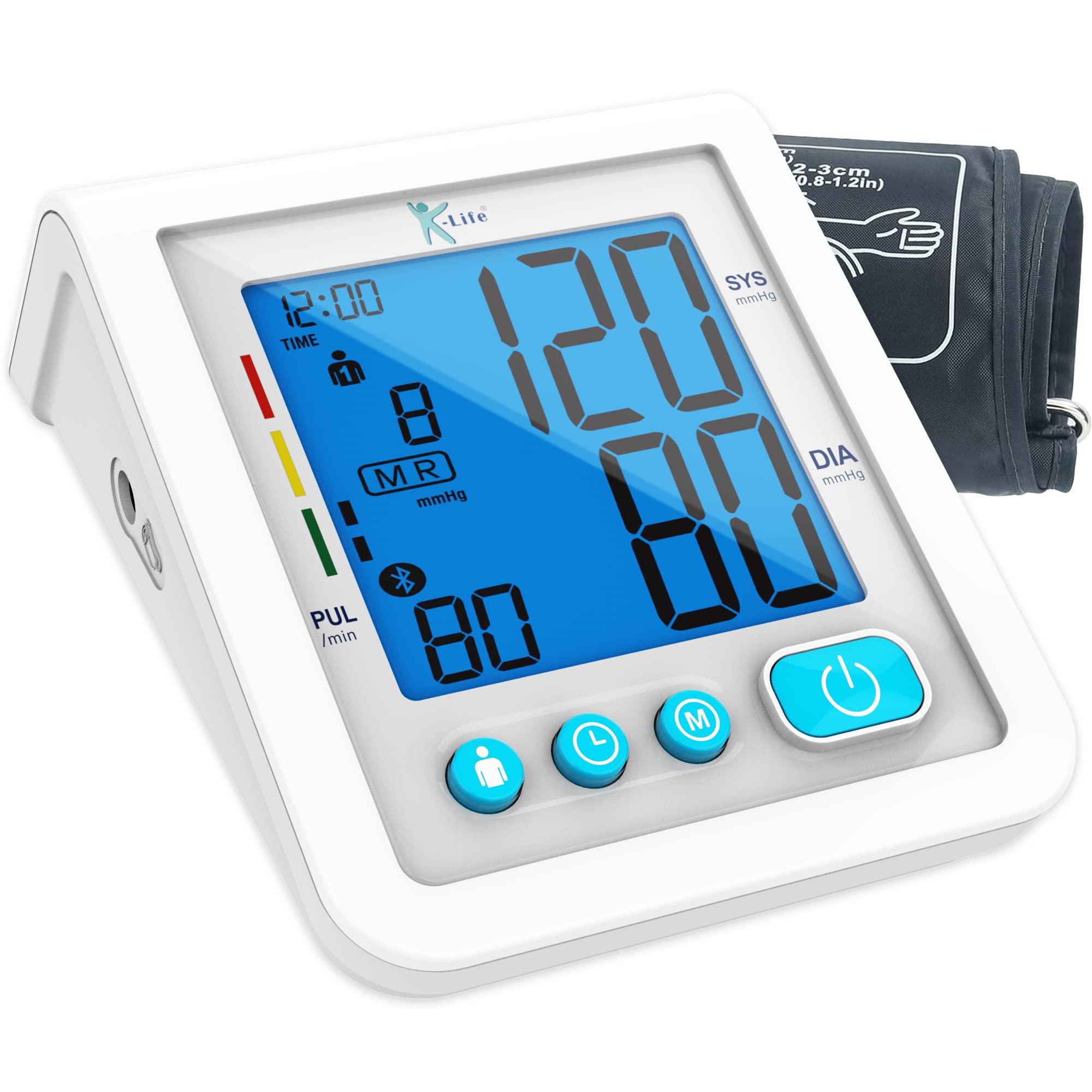 K-Life K-Life Model BPM-106 Fully Automatic Digital Electronic Blood Pressure Checking Monitor, BP Moniter - White