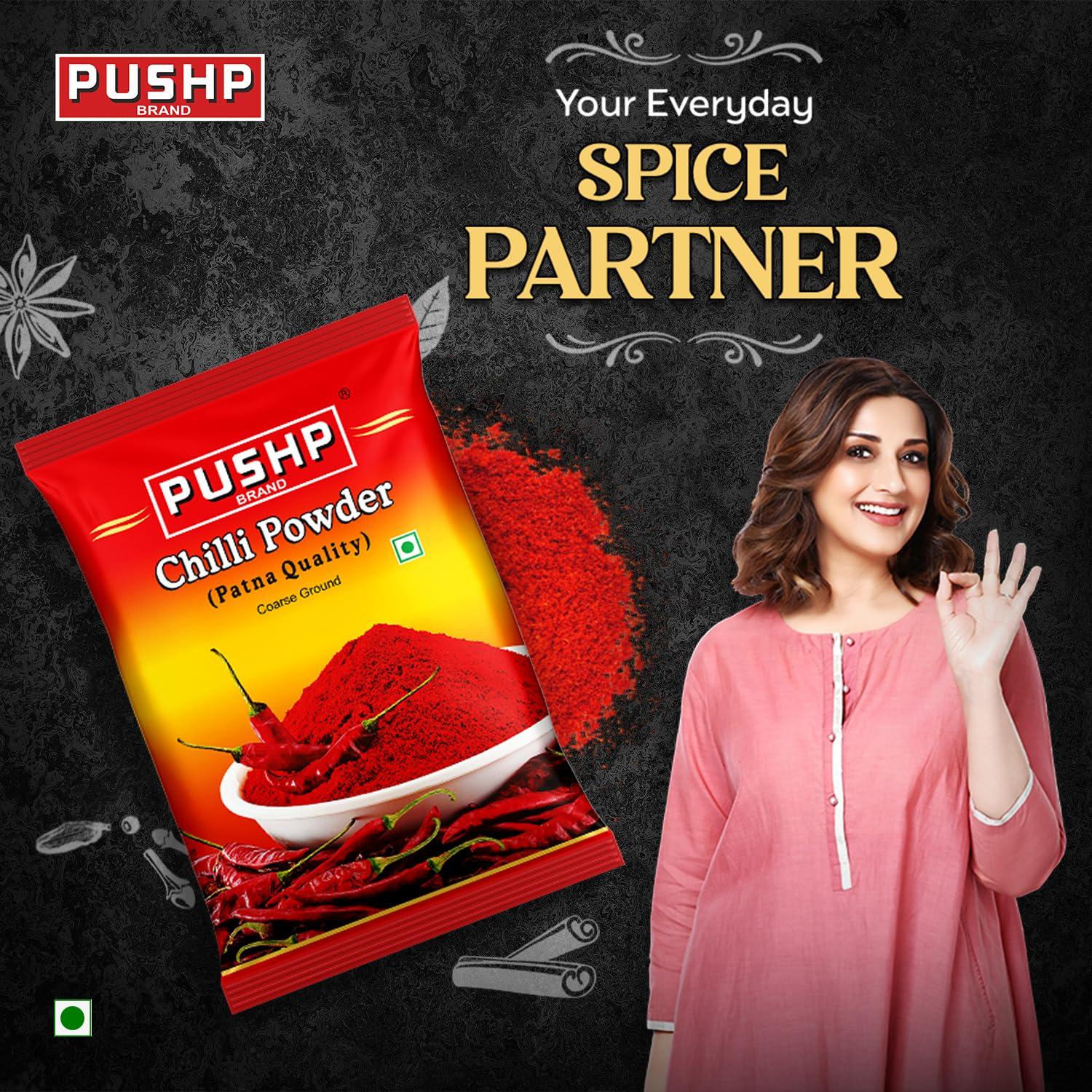 Pushp Brand Pushp Brand Patna Paprika Red Chili Powder (500 Gm (Pack Of 1)