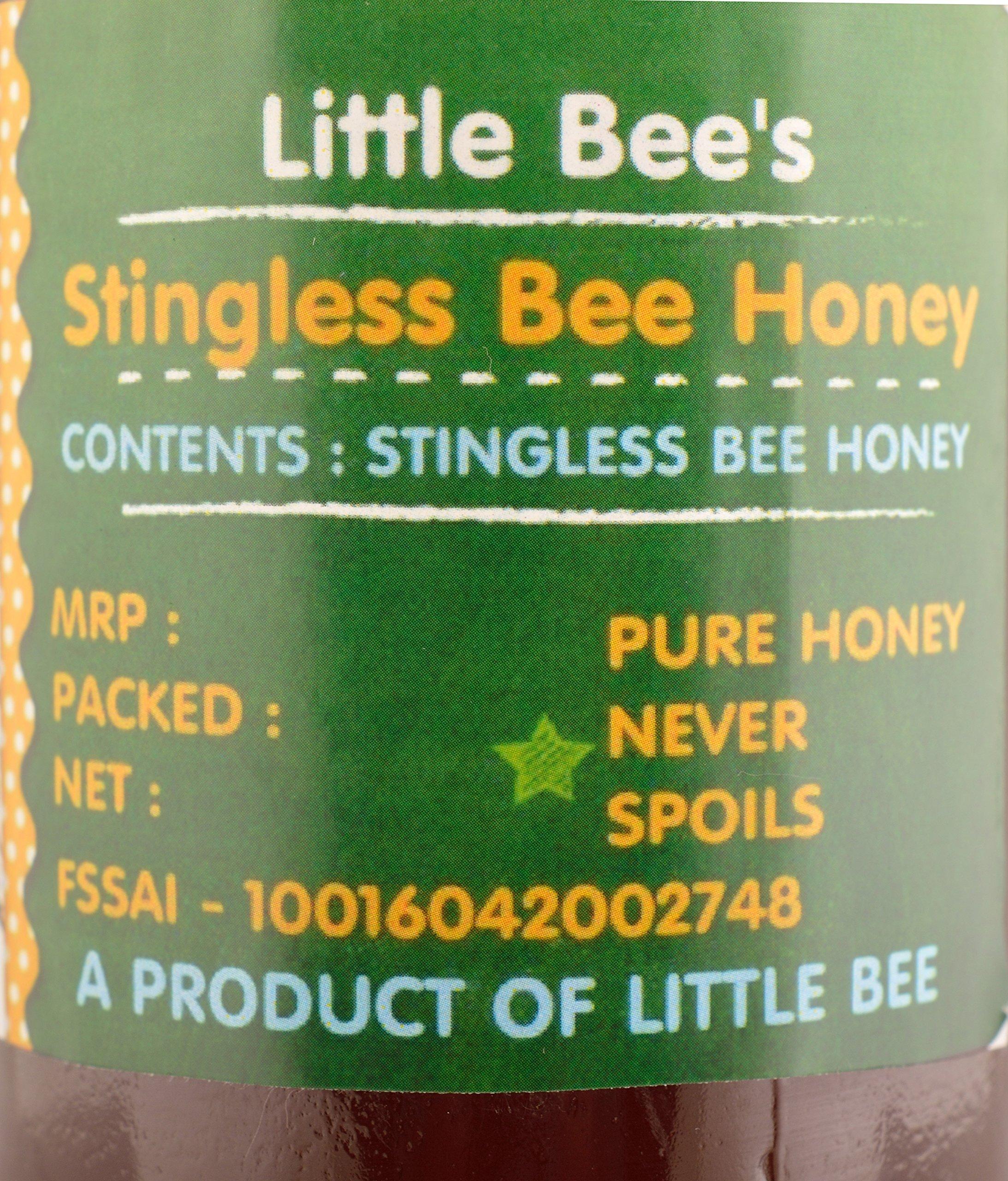 Little Bee Little Bee - Chiruthen - Raw Stingless Bee Honey - 500 Grams - Origin - Sulthan Batheri