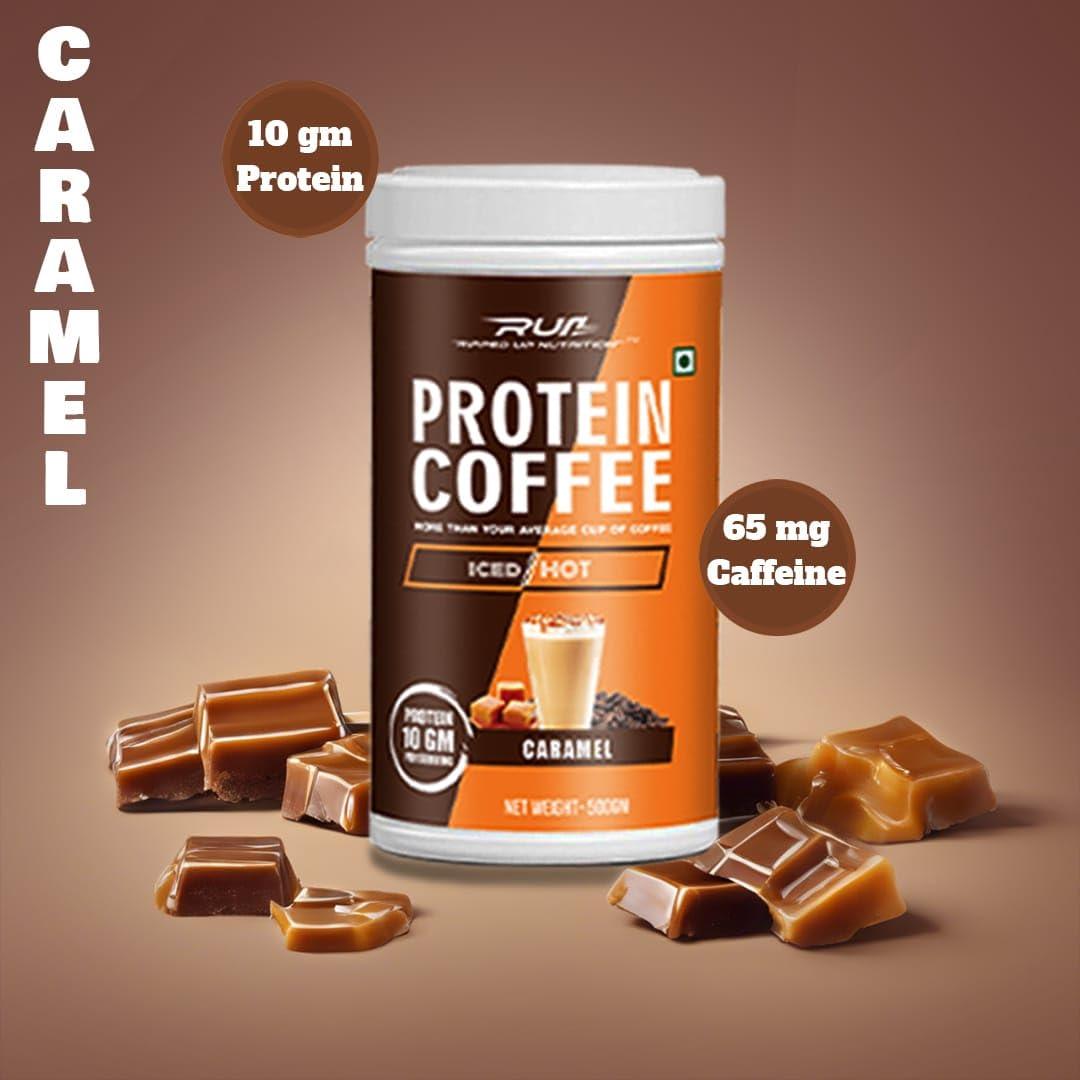 Ripped Up Nutrition Ripped Up Nutrition- Protein Coffee (Caramel, 500gm)