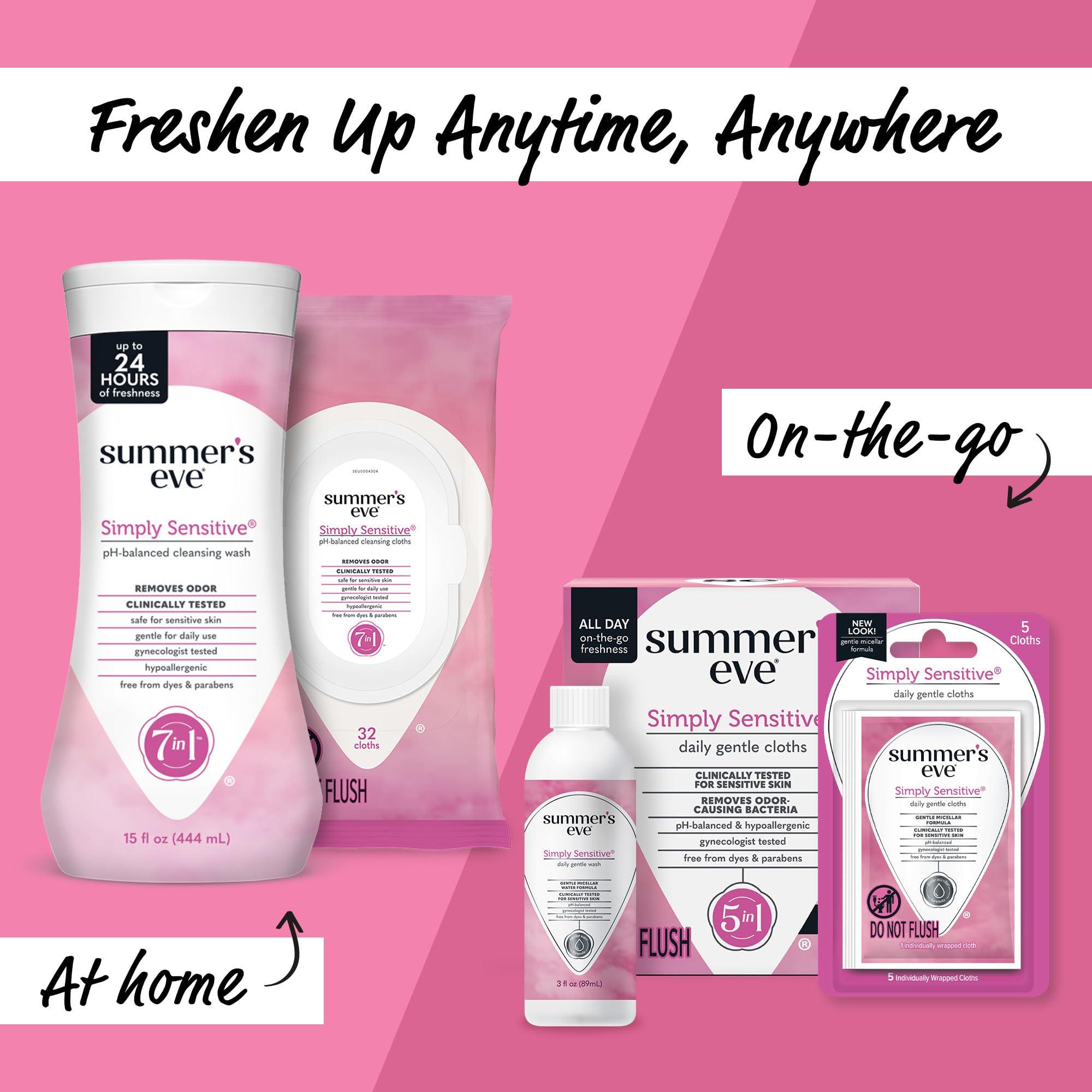 Summer's Eve Summer\'s Eve Cleansing Wash for sensitive skin 15oz (1 Pack)