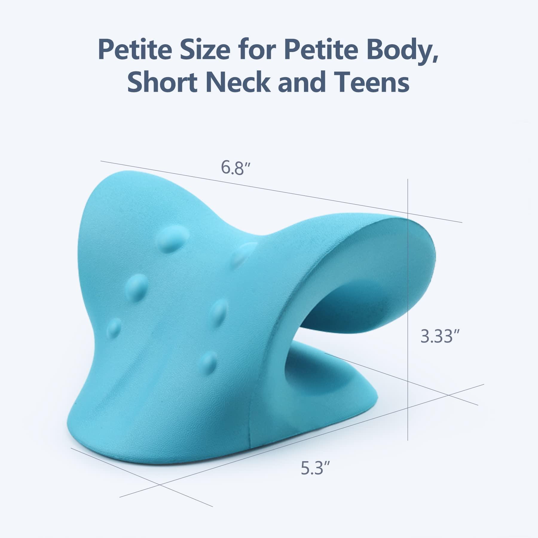 RESTCLOUD RESTCLOUD Small Neck and Shoulder Relaxer, Cervical Traction Device for TMJ Pain Relief and Cervical Spine Alignment, Chiropractic Pillow Neck Stretcher